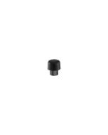 Sanco Bath Robe Hook & Door Stop Επιδαπέδιο Στοπ πόρτας PVD gun metal βουρτσιστό 00252-PVD-05BR