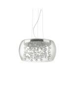 Κρεμαστό Φωτιστικό AUDI-80 SP5 Διάφανο Ideal Lux 031743