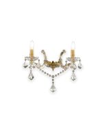 Απλίκα FLORIAN AP2 Χρυσό Ideal Lux 035659