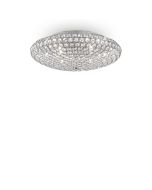 Φωτιστικό Οροφής KING PL9 Χρώμιο Ideal Lux 073255