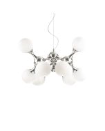 Κρεμαστό Φωτιστικό NODI SP9 Λευκό Ideal Lux 082059