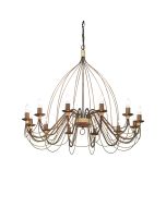 Κρεμαστό Φωτιστικό CORTE SP12 RUGGINE Ideal Lux 097671