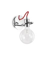 Απλίκα RADIO AP1 Χρώμιο Ideal Lux 119427