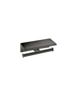 Sanco Academia Διπλή Χαρτοθήκη με καπάκι PVD gun metal γυαλιστερό 21827-PVD-05PL
