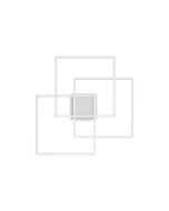 Φωτιστικό Οροφής Πλαίσιο PL QUADRATO Λευκό 3000K Ideal Lux 230702