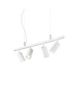 Κρεμαστό Φωτιστικό DYNAMITE SP4 ROUND Λευκό Ideal Lux 231372