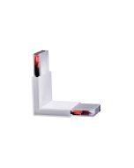 ANGOLO STEEL SP D20 Προφίλ ANGOLARE WIDE 3000K Λευκό Ideal Lux 241999