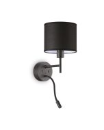 Απλίκα SET UP MAP2 Μαύρο Ideal Lux 259826