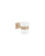 Sanco Iconic Glass Holder Μόκα ματ 26701-M103