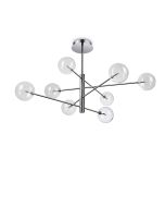 Κρεμαστό Φωτιστικό EQUINOXE SP8 Χρώμιο Ideal Lux 275178