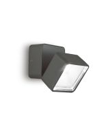 Απλίκα OMEGA AP SQUARE Ανθρακί 4000K Ideal Lux 285511