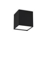 Φωτιστικό Οροφής KUBIKO PL Μαύρο Ideal Lux 303314