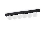 Φωτιστικό Οροφής BINOMIO LED PL6 Μαύρο Ideal Lux 313290