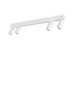 Φωτιστικό Οροφής Προφίλ PL4 Λευκό Ideal Lux 328188