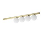 Φωτιστικό Οροφής BINOMIO PL4 Ορείχαλκος Ideal Lux 328461