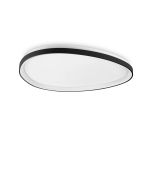 Φωτιστικό Οροφής GEMINI PL D081 DALI/PUSH Μαύρο 3000K Ideal Lux 328980