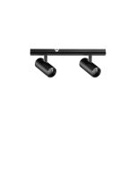 Γραμμικό Σύστημα Φωτισμού STICK SPOT DOUBLE 06W 3000K Μαύρο Ideal Lux 329512