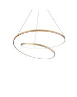 Κρεμαστό Φωτιστικό OZ SP D060 ON-OFF Ορείχαλκος 4000K Ideal Lux 342399