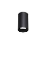 Φωτιστικό Οροφής LOOK PL1 ROUND D60 H100 Μαύρο Ideal Lux 353821