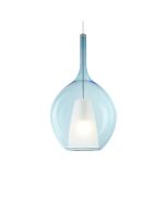 Κρεμαστό Φωτιστικό KALIQUE-2 SP1 D28 AZZURRO Ideal Lux 359694