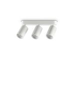 Φωτιστικό Οροφής DYNAMITE PL3 LINEAR ROUND Λευκό Ideal Lux 367408