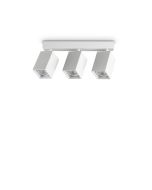 Φωτιστικό Οροφής DYNAMITE PL3 LINEAR SQUARE Λευκό Ideal Lux 367415