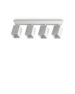Φωτιστικό Οροφής DYNAMITE PL4 LINEAR SQUARE Λευκό Ideal Lux 367422