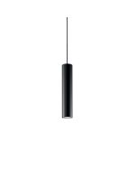 Γραμμικό Σύστημα Φωτισμού DEVA PENDANT TUBE 06W 4000K Μαύρο Ideal Lux 370095