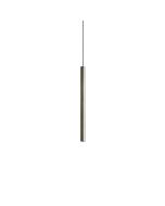 Κρεμαστό Φωτιστικό LOOK LED SP1 ROUND D16 H250 ON-OFF Ορείχαλκος 3000K Ideal Lux 371023