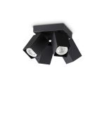 Φωτιστικό Οροφής DYNAMITE PL4 SQUARE Μαύρο Ideal Lux 371313