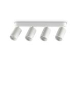 Φωτιστικό Οροφής DYNAMITE PL4 LINEAR ROUND Λευκό Ideal Lux 371337