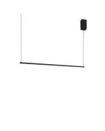 Κρεμαστό Φωτιστικό ESSENCE SP SQUARE Μαύρο 3000K Ideal Lux 371825