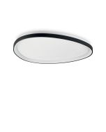 Φωτιστικό Οροφής GEMINI PL D081 ON-OFF Μαύρο 4000K Ideal Lux 372105