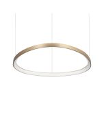 Κρεμαστό Φωτιστικό GEMINI SP D081 ON-OFF Ορείχαλκος 4000K Ideal Lux 372204