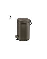 Sanco Waste Bins Χαρτοδοχείο 3 lt Soft Close (AISI 304) Σκούρο μπρονζέ ματ 90603-DM25