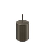 Sanco Waste Bins Χαρτοδοχείο 5lt Σκούρο μπρονζέ ματ 90606-DM25