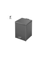 Sanco Waste Bins Χαρτοδοχείο 5lt Σκούρο γραφίτη 90677-122