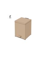 Sanco Waste Bins Χαρτοδοχείο 5lt Μόκα ματ 90677-M103