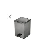 Sanco Waste Bins Χαρτοδοχείο 5lt PVD gun metal βουρτσιστό 90677-PVD-05BR