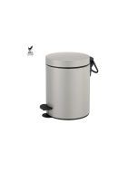Sanco Waste Bins Χαρτοδοχείο 5lt Soft Closing System Γκρι τσιμέντου ματ 90680-M104