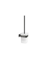 Sanco Toilet Brush Holders Πιγκάλ PVD gun metal γυαλιστερό 91596-PVD-05PL