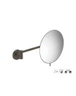 Sanco Cosmetic mirrors Μεγεθυντικός καθρέπτης x3 Σκούρο μπρονζέ ματ MR-705-DM25