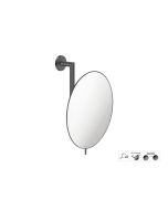 Sanco Cosmetic mirrors Μεγεθυντικός καθρέπτης x5 Σκούρο γραφίτη MR-764-122