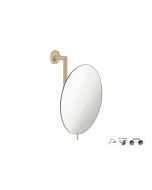 Sanco Cosmetic mirrors Μεγεθυντικός καθρέπτης x5 Μόκα ματ MR-764-M103