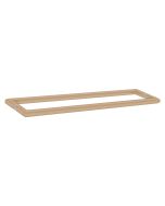 Sanco Glass Door Accessories Διπλή Λαβή / Πετσετοθήκη Μόκα ματ SET-GL0715-M103