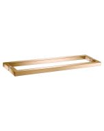 Sanco Glass Door Accessories Διπλή Λαβή / Πετσετοθήκη PVD θερμό μπρονζέ γυαλιστερό SET-GL0723-PVD-01PL