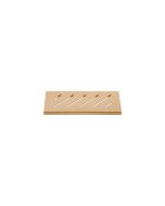 Sanco Shower Shelves Σπογγοθήκη (AISI 304) PVD θερμό μπρονζέ βουρτσιστό SH-0101-PVD-01BR
