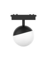 InLight Φωτιστικό LED 6W 3000K-6000K για Ultra-Thin μαγνητική ράγα σε μαύρη απόχρωση by tuya and zigbee D:10cmX10cm T05305-Black