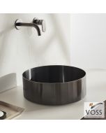 Νιπτήρας Milo Φ40 voss Inox PVD Black Brushed V1040-411