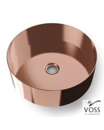 Νιπτήρας Milo Φ40 voss Inox PVD Rose-Gold Brushed V1040-811